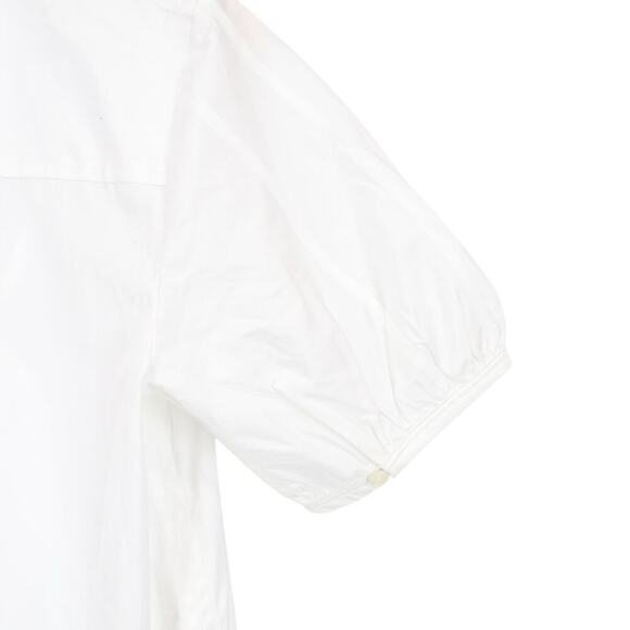 J.Crew Delilah Dress Cotton Poplin White Size XS Tall NWT - Picture 10 of 11